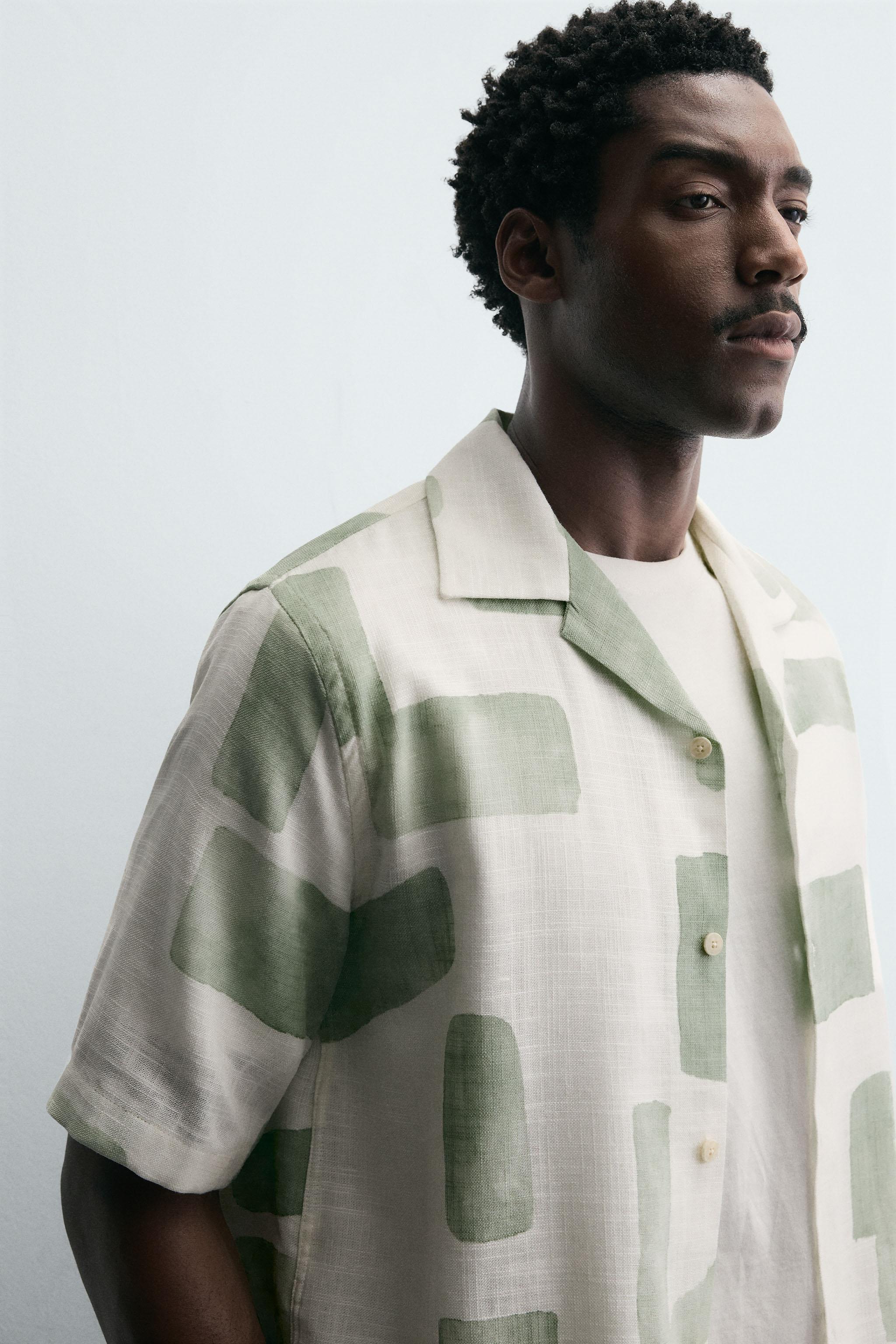 ABSTRACT PRINT SHIRT